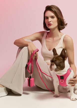3-in-1 City Dog Leash - Park Ave Pink - Pup List