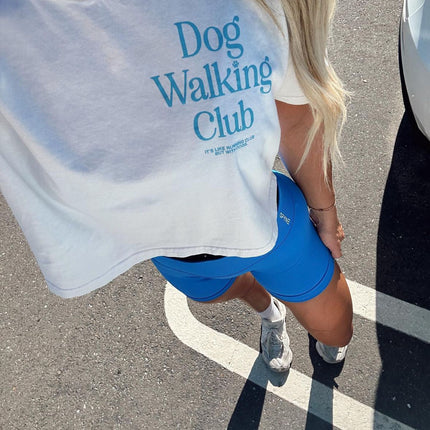 Dog Walking Club Crop Top | Gift for Dog Lovers & Pup Owners