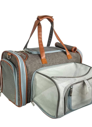 Mr. Peanut's Gold Series Mini Size Airline Compliant Expandable Pet Carrier