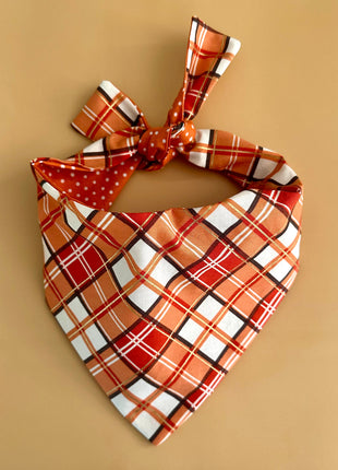 Plaid Dog Bandana