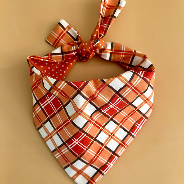 Plaid Dog Bandana