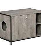 Hidden Cat Litter Box Enclosure