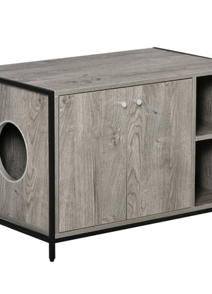 Hidden Cat Litter Box Enclosure