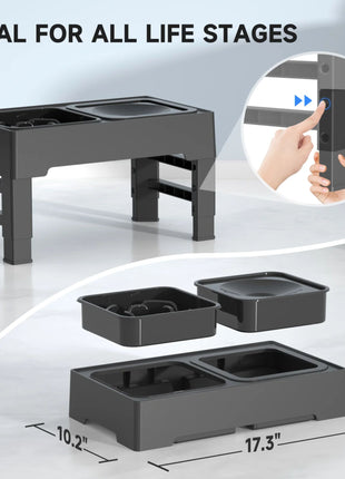 ELS PET Elevated Dog Bowl - Pup List