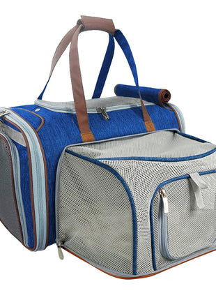 Mr. Peanut's Gold Series Standard Size Airline Compliant Expandable Pet Carrier V3.0