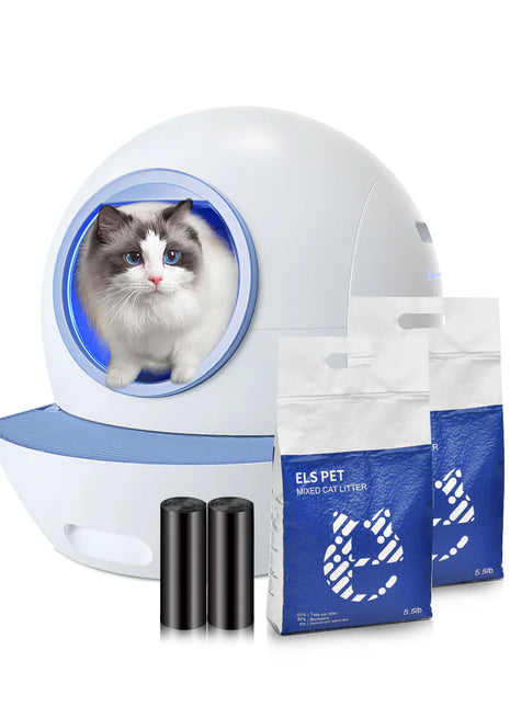 Els Pet Spaceship Self Cleaning Litter Box Clean Bundle - Pup List