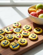 Emoji Peanut Butter Organic Dog Cookies