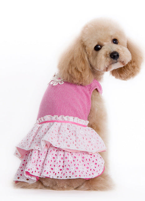 Eyelet Flower Dress - Pup List