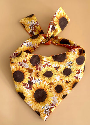 Sunflower Dog Bandana