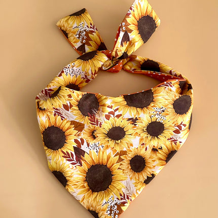 Sunflower Dog Bandana