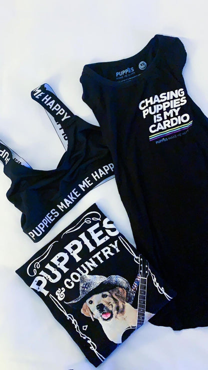Chasing Puppies is my Cardio | Women's Sleeveless Tank