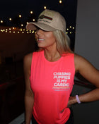 Chasing Puppies Is My Cardio Relaxed Women’s Tank | Gift for Dog Lovers