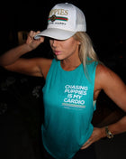 Chasing Puppies is My Cardio Crop Tank | Gift for Dog Moms