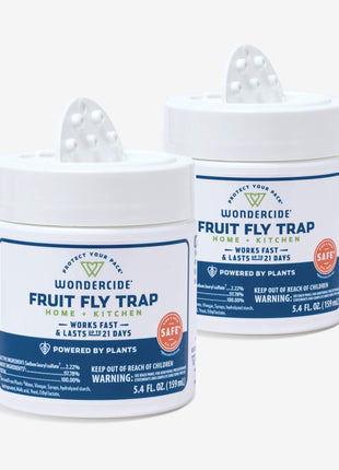 (2 Pack) Fruit Fly Trap for Home + Kitchen
