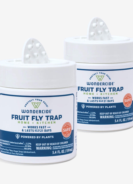 (2 Pack) Fruit Fly Trap for Home + Kitchen