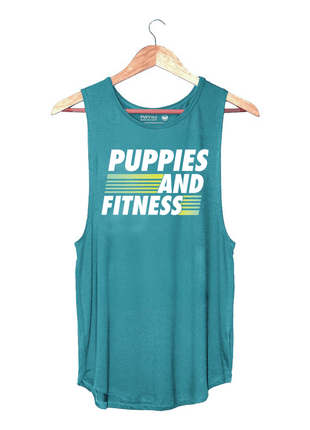 Fitness Club Logo | Women's Sleeveless Tank | Made in USA