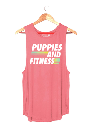 Fitness Club Logo | Women's Sleeveless Tank | Made in USA