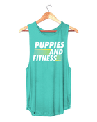 Fitness Club Logo | Women's Sleeveless Tank | Made in USA