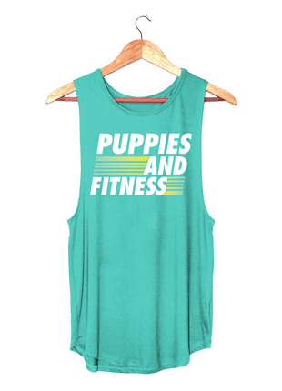 Fitness Club Logo | Women's Sleeveless Tank | Made in USA