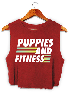 Fitness Club Logo | Crop Tank