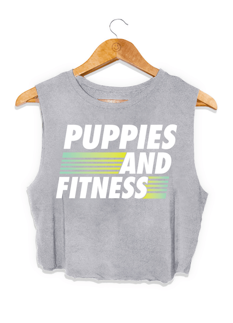 Fitness Club Logo | Crop Tank