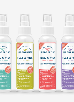 Flea & Tick Spray for Pets + Home Scent Sampler