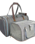 Mr. Peanut's Gold Series Standard Size Airline Compliant Expandable Pet Carrier V3.0