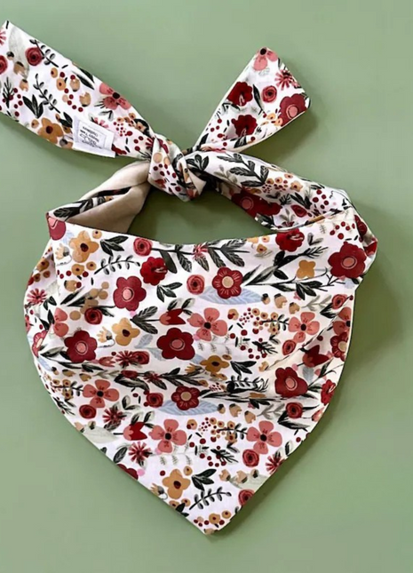 Floral Dog Bandana