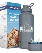 Dog + Human Water Bottle with Detachable Dog Bowl - Pup List