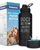 Dog + Human Water Bottle with Detachable Dog Bowl - Pup List