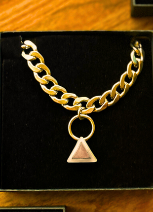 Fierce Gold Pet Necklace | DIPHDA