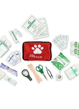 Comprehensive 40-Piece Pet Travel First Aid Kit for Emergencies, Safety, & Adventure
