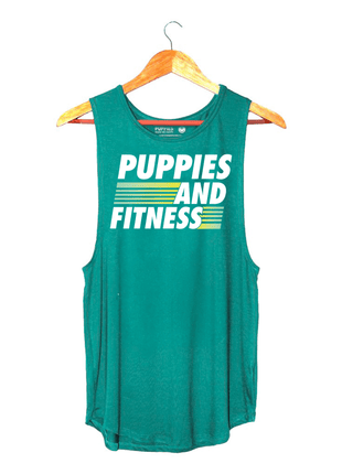 Fitness Club Logo | Women's Sleeveless Tank | Made in USA