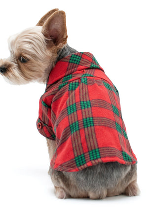 Flannel Button Shirt Xmas