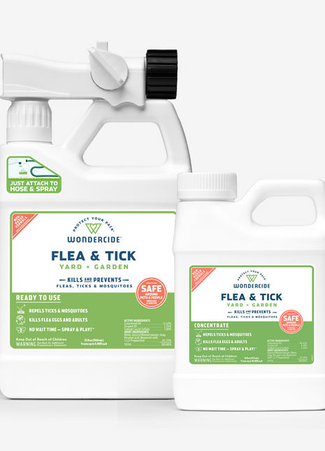 Flea & Tick Yard Spray Refill Starter Kit with Natural Essential Oils
