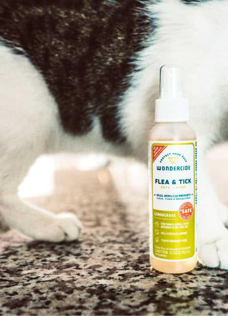 Flea & Tick Spray for Pets + Home Scent Sampler