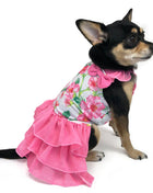 Floral Flounce Dress