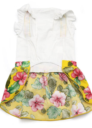 Floral Suspender Dress