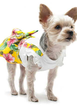 Floral Suspender Dress