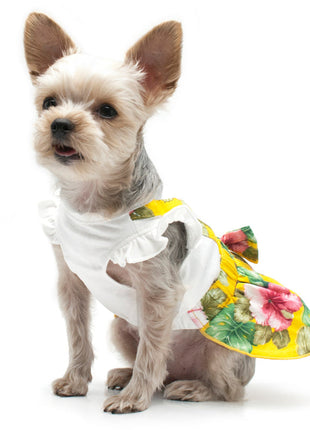 Floral Suspender Dress