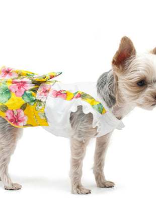 Floral Suspender Dress