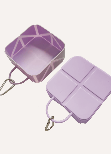 Compact Foldable Pet Food & Water Bowl – Ideal for Travel