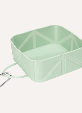 Compact Foldable Pet Food & Water Bowl – Ideal for Travel