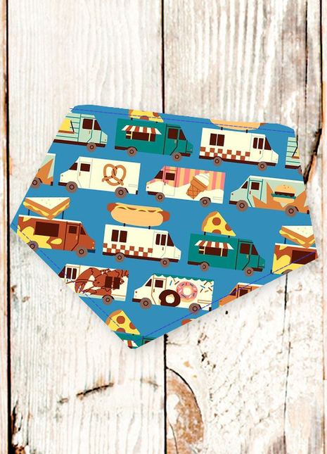 "Food Trucks" Dog Bandana