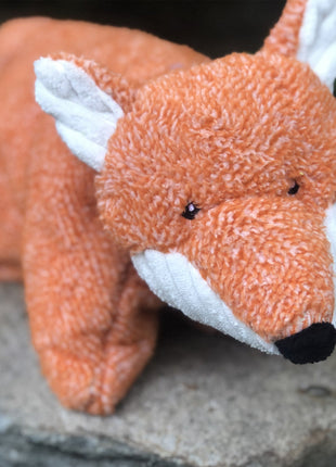 Squooshie™ Fox Plush Dog Toy