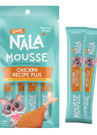 Chicken Recipe Plus Cat Treats, Pack of 4