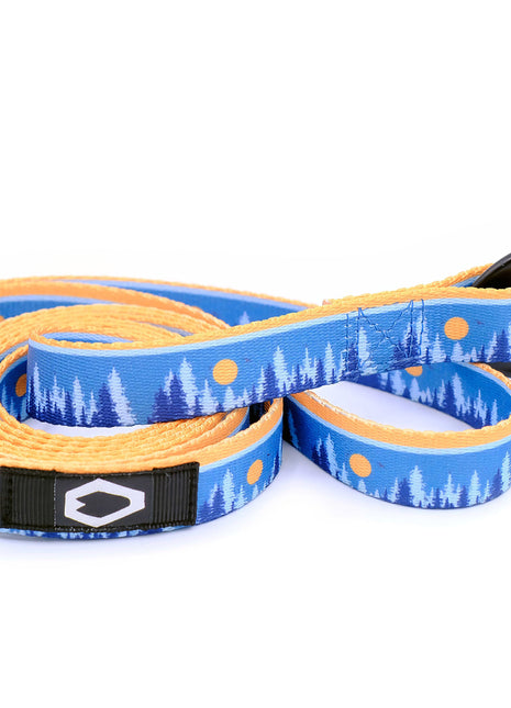 Outdoor Style Frozen Forest Nylon Dog Leash