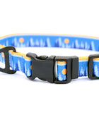 Outdoor Style Frozen Forest Nylon Dog Collar