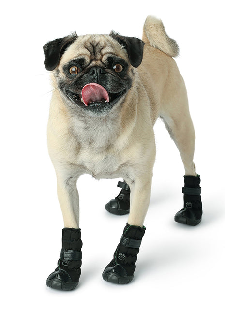 Elasto-Fit Dog Boots - Black