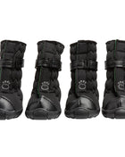 Elasto-Fit Dog Boots - Black
